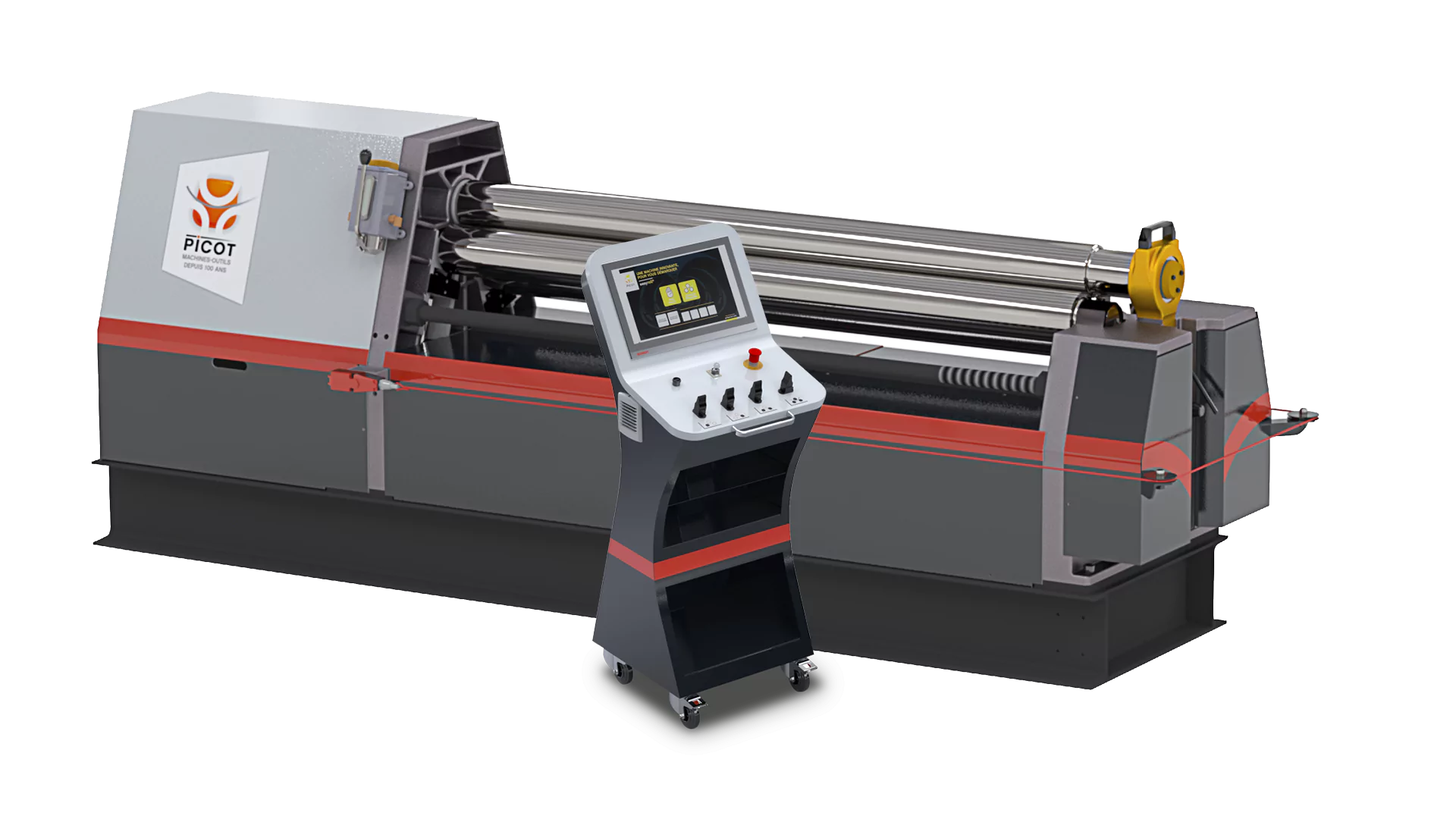 3 Roll Plate Bending Machine